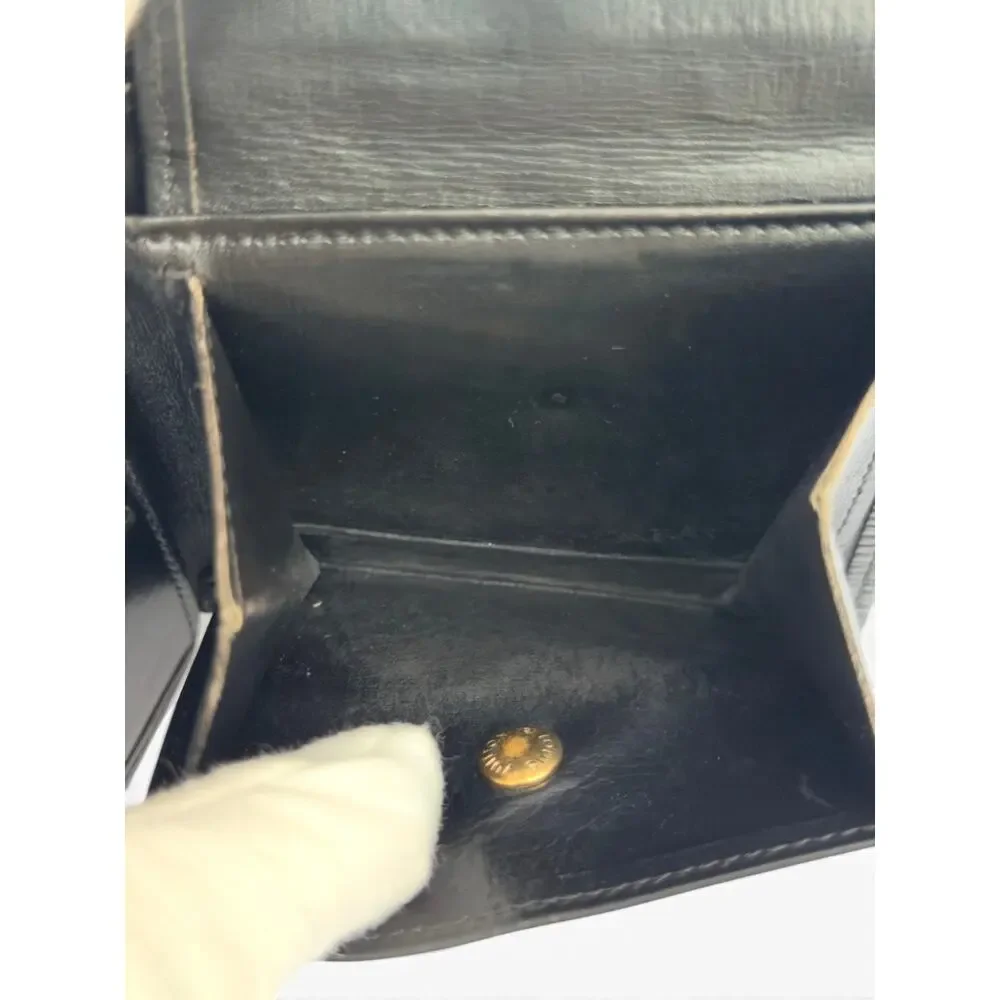 Louis Vuitton Vintage Black Epi Leather Portefeuille Marco Bifold Wallet